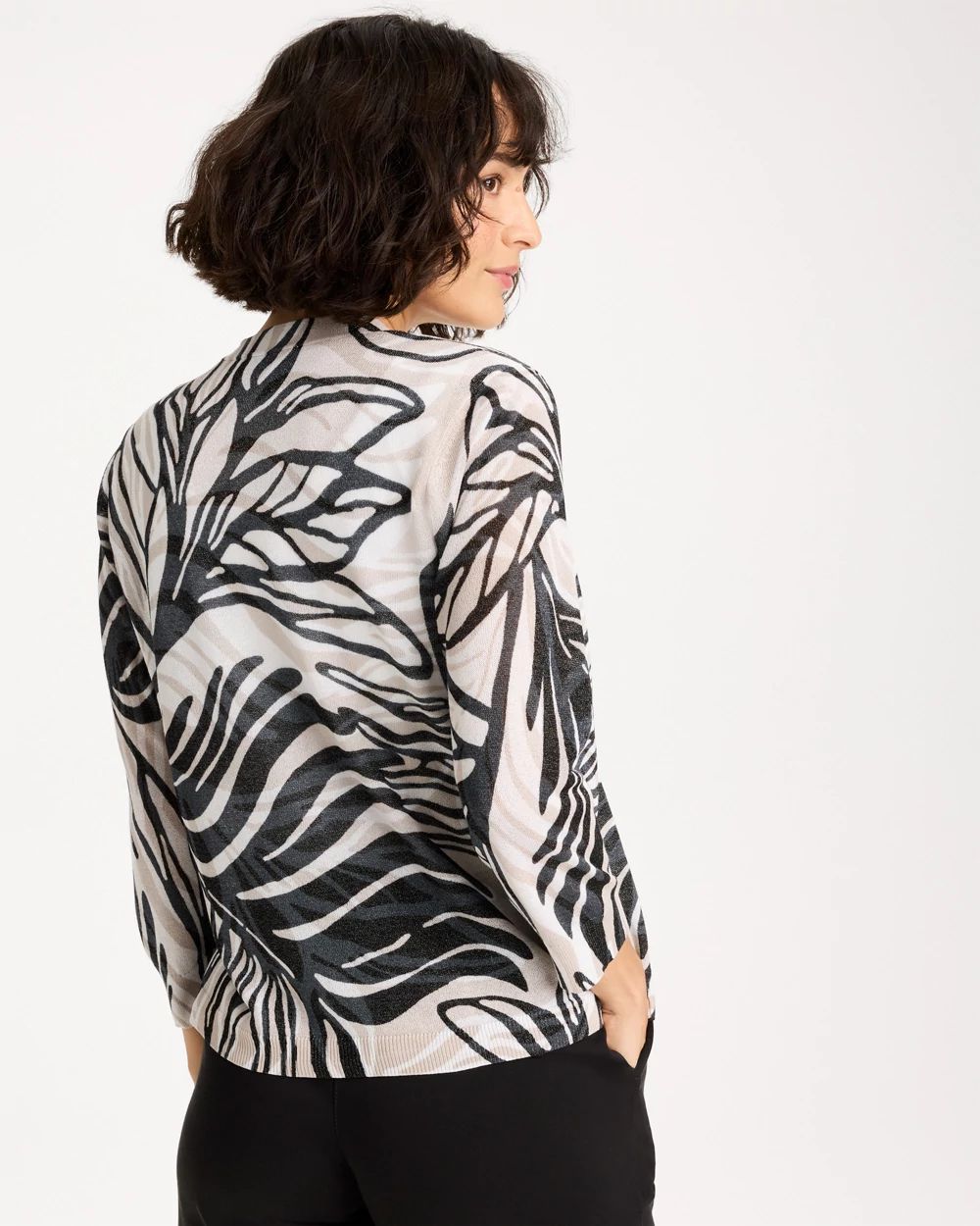 Vacay Leaf Summer Romance Cardigan | Chico's